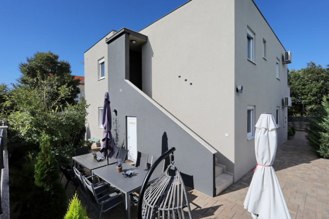 Au&szlig;en, Villa Rocky mit beheizten und Baby-Pools, Zaton, Dalmatien, Kroatien Zaton (Nin)