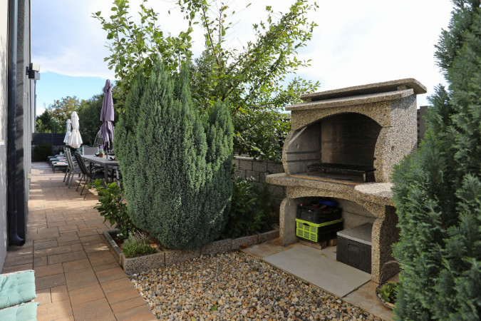 Au&szlig;en, Villa Rocky mit beheizten und Baby-Pools, Zaton, Dalmatien, Kroatien Zaton (Nin)