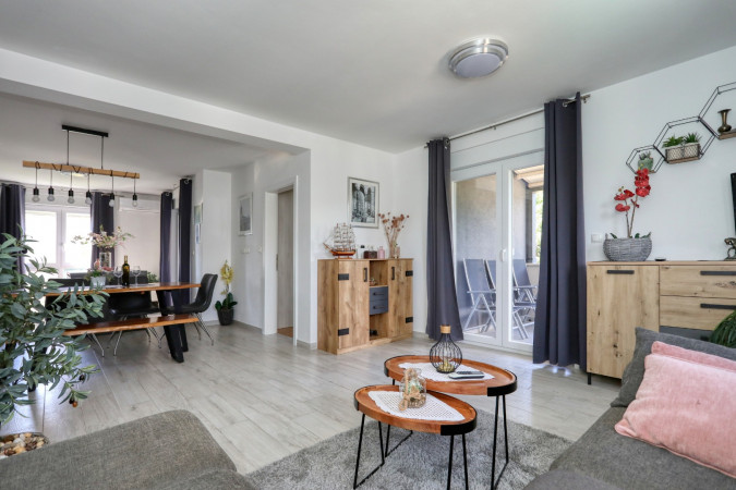 Innere, Villa Rocky mit beheizten und Baby-Pools, Zaton, Dalmatien, Kroatien Zaton (Nin)