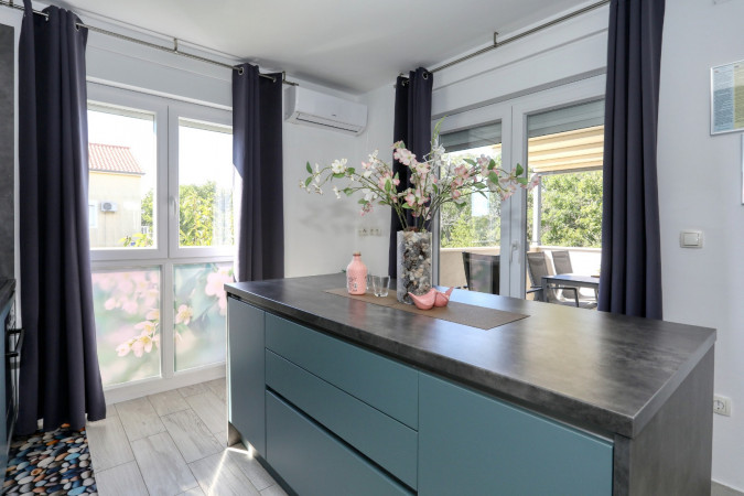 Innere, Villa Rocky mit beheizten und Baby-Pools, Zaton, Dalmatien, Kroatien Zaton (Nin)
