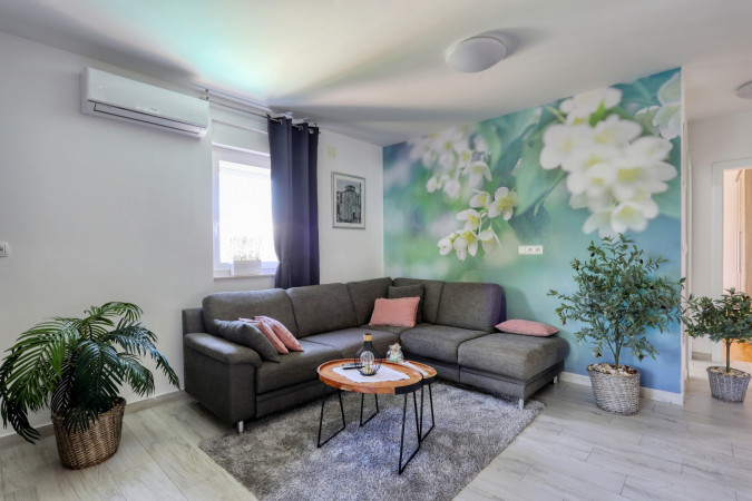 Innere, Villa Rocky mit beheizten und Baby-Pools, Zaton, Dalmatien, Kroatien Zaton (Nin)